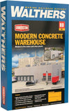 933-4067 - Modern Concrete Warehouse Kit (HO Scale)