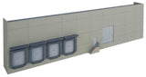 933-4071 - Modern Concrete Warehouse Background Building Kit (HO Scale)
