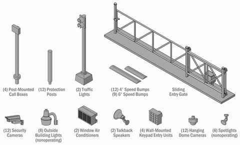 933-4074 - Security Details Kit (HO Scale)