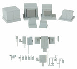 933-4075 - Modern Industrial Park Series - Electrical Fixtures Kit (HO Scale)