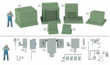 933-4075 - Modern Industrial Park Series - Modern Electrical Gear (HO Scale)