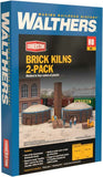 933-4100 - Brick Kilns - 2pc (HO Scale)