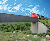 933-4503 - Single-Track Railroad Through Girder Bridge Kit - 90' (HO Scale)