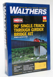 933-4503 - Single-Track Railroad Through Girder Bridge Kit - 90' (HO Scale)