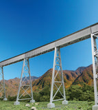 933-4555 - Steel Railroad Bridge Tower Bent Kit - 2 Pack (HO Scale)