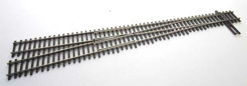 948-83019 - Number 8 Turnout - Left Hand - Nickel Silver - DCC Friendly (Code 83) (HO Scale)