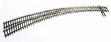 948-83061 - Code 83 - Nickel Silver DCC-Friendly Curved Turnout - 20 and 24" Radii - Left Hand (HO Scale)