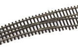948-83062 - Code 83 - Nickel Silver DCC-Friendly Curved Turnout - 20 and 24" Radii - Right Hand (HO Scale)