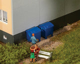 949-4126 - Modern Trash Containers - 2pc (HO Scale)