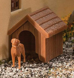949-4147 - Dog & Kennel Kit (HO Scale)
