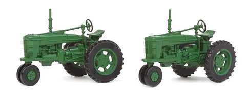949-4161 - Farm Tractor - Green - 2 Pack (HO Scale)