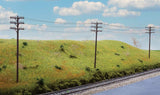 949-4185 - Telegraph Poles and Cross Arms Kit (HO Scale)
