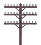 949-4185 - Telegraph Poles and Cross Arms Kit (HO Scale)