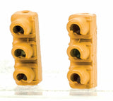949-4369 - 1960s-Style Traffic Light 2-Pack - Non-Operating - Single-Sided Hanging (HO Scale)