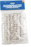 949-6053 - Standing and Walking Figures - Unpainted - 72pc (HO Scale)