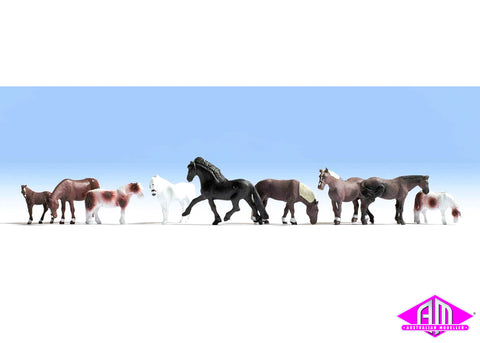 949-6074 - Majestic Horses (HO Scale)