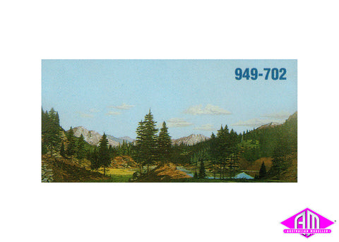 949-702 - Background Scene "Tall Timber" (HO Scale)