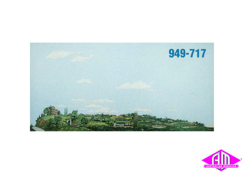 949-717 - Background Scene "City To Country" (HO Scale)