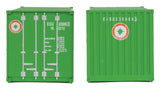 949-8002 - 20' Rib-Side Container - Evergreen (HO Scale)