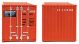 949-8003 - 20' Rib-Side Container - Genstar (HO Scale)