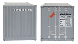 949-8005 - 20' Rib-Side Container - Ned-Lloyd (HO Scale)