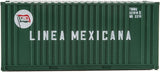 949-8008 - 20' Rib-Side Container - Linea Mexicana (HO Scale)