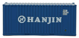 949-8012 - 20' Container With Flat Panel - Hanjin (HO Scale)