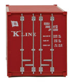 949-8013 - 20' Container With Flat Panel - K Line (HO Scale)