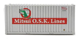 949-8014 - 20' Container With Flat Panel - Mitsui O.S.K. Lines (HO Scale)