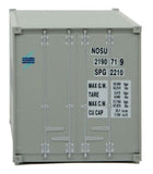 949-8015 - 20' Container With Flat Panel - NOL (HO Scale)