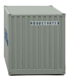 949-8015 - 20' Container With Flat Panel - NOL (HO Scale)