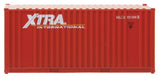 949-8018 - 20' Container With Flat Panel - Xtra (HO Scale)