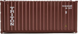 949-8053 - 20' Container Fully Corrugated - Triton (HO Scale)