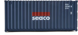 949-8054 - 20' Container Fully Corrugated - Seaco (HO Scale)