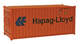 949-8055 - 20' Container Fully Corrugated - Hapag-Lloyd (HO Scale)