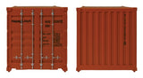 949-8055 - 20' Container Fully Corrugated - Hapag-Lloyd (HO Scale)
