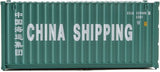949-8056 - 20' Container Fully Corrugated - China Shipping (HO Scale)
