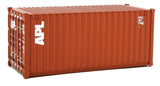 949-8061 - 20' Container Fully Corrugated - APL (HO Scale)