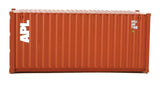 949-8061 - 20' Container Fully Corrugated - APL (HO Scale)