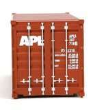 949-8061 - 20' Container Fully Corrugated - APL (HO Scale)