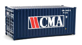 949-8062 - 20' Container Fully Corrugated - CMA (HO Scale)