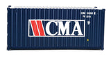 949-8062 - 20' Container Fully Corrugated - CMA (HO Scale)