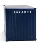949-8066 - 20' Container Fully Corrugated - Wan Hai (HO Scale)
