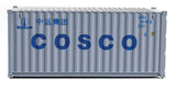 949-8071 - 20' Container Fully Corrugated - COSCO (HO Scale)