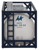949-8106 - 20' Tank Container - Twinstar Leasing (Pre-Painted Unassembled Kit) (HO Scale)