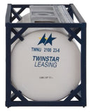 949-8106 - 20' Tank Container - Twinstar Leasing (Pre-Painted Unassembled Kit) (HO Scale)