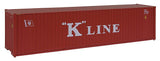 949-8203 - 40' Hi-Cube Container - K Line (HO Scale)