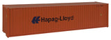 949-8204 - 40' High-Cube Corrugated Container Hapag-Lloyd (HO Scale)