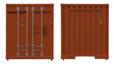 949-8204 - 40' High-Cube Corrugated Container Hapag-Lloyd (HO Scale)