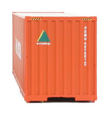949-8207 - 40' Hi-Cube Container - Hyundai (HO Scale)
